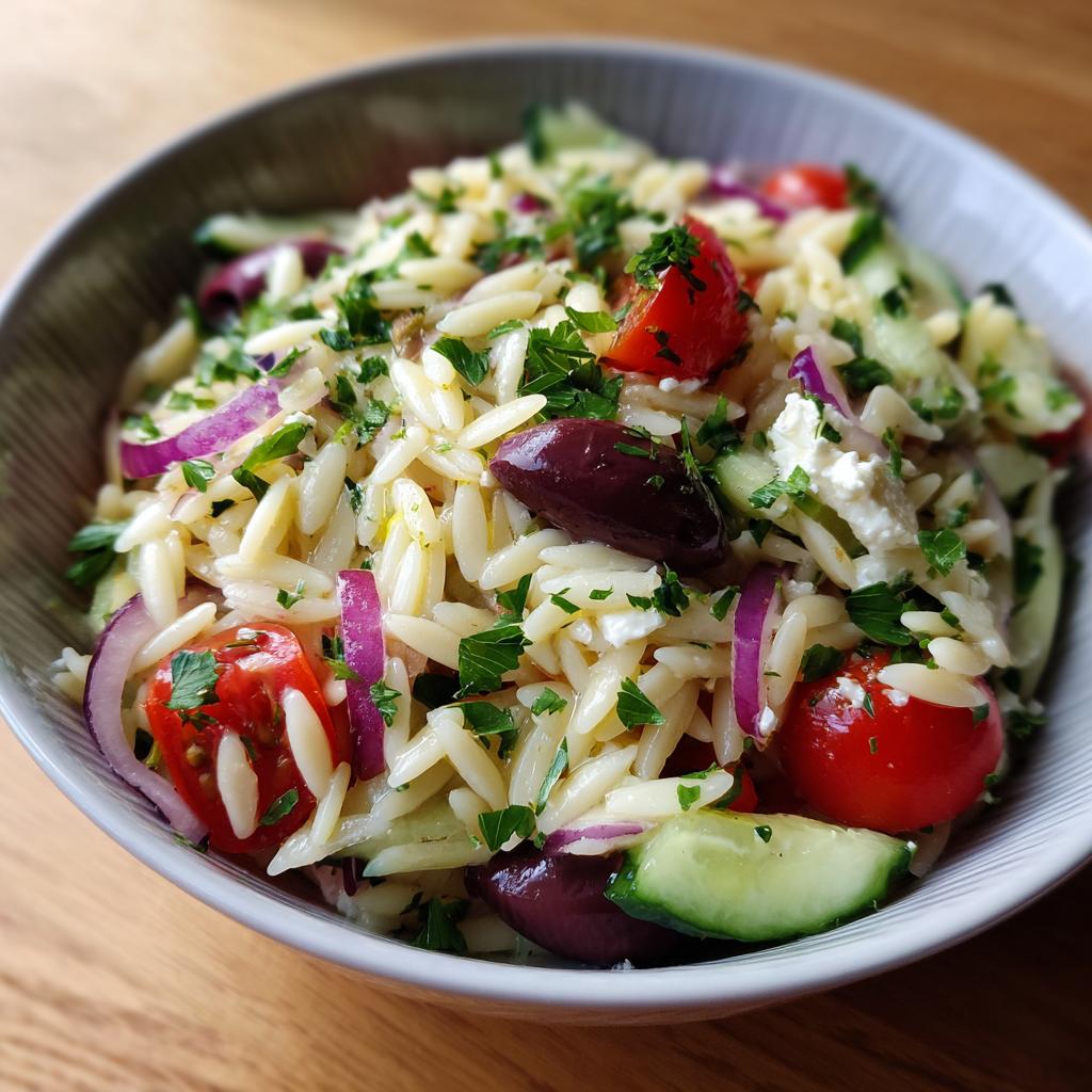 Orzo Salad Recipe: 10/10 Delicious & Easy! 5 Orzo Salad Recipe - detail 2