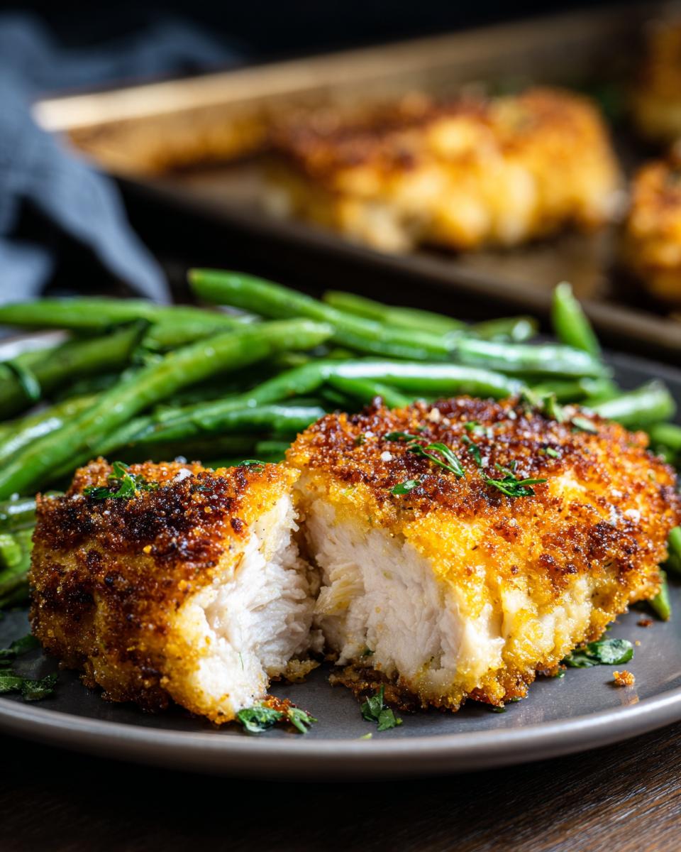 Parmesan Crusted Chicken Sheet Pan Dinner - detail 1