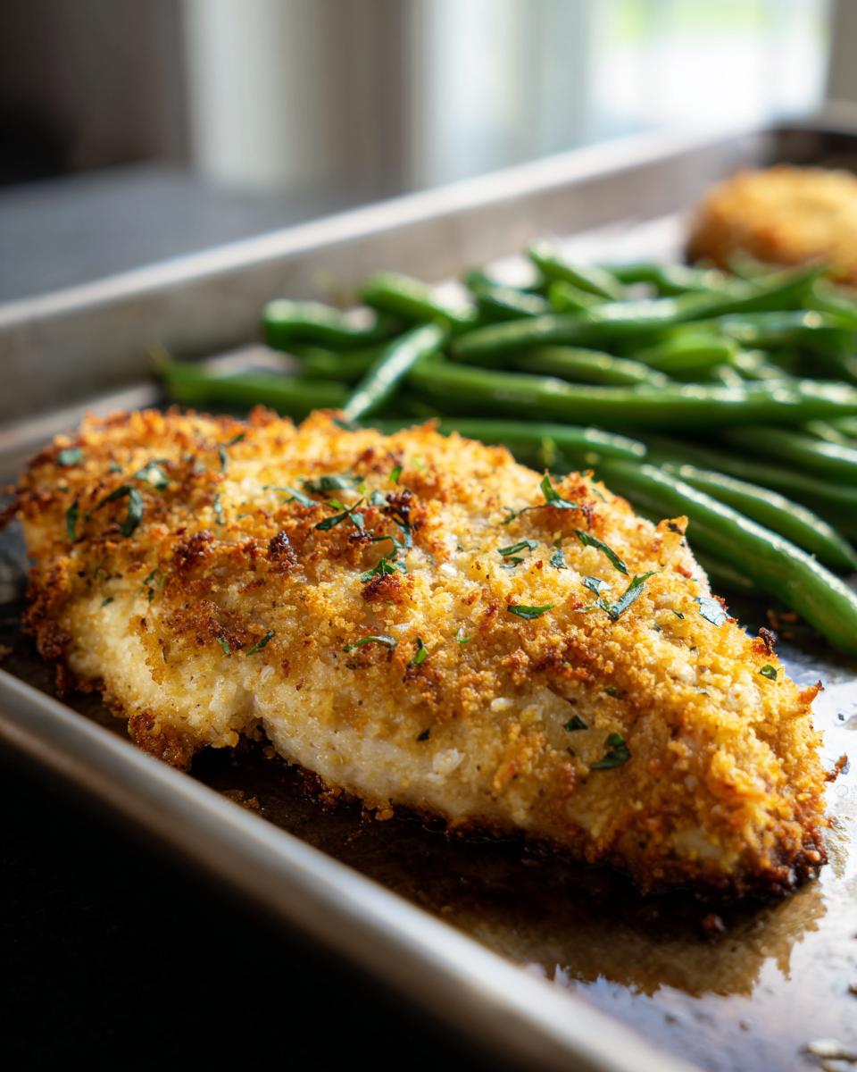 Parmesan Crusted Chicken Sheet Pan Dinner - detail 2