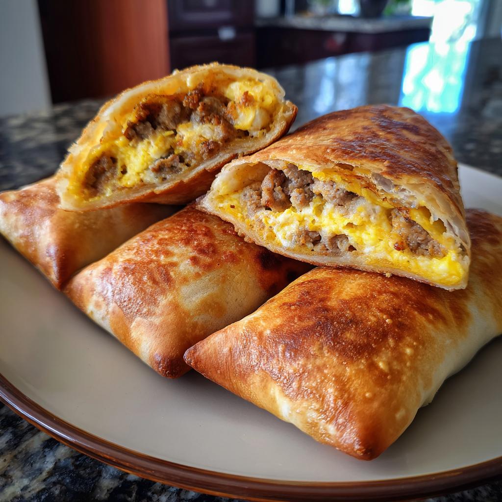 Quick & Delicious Sausage Egg Breakfast Rolls – The Perfect Brunch Bite! - detail 2