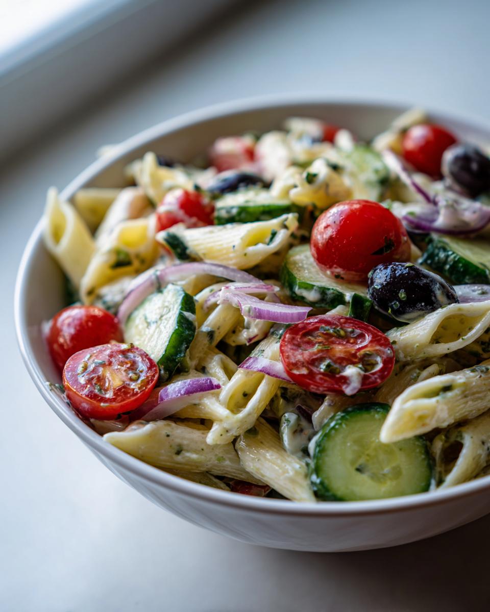 Ranch Pasta Salad - detail 1