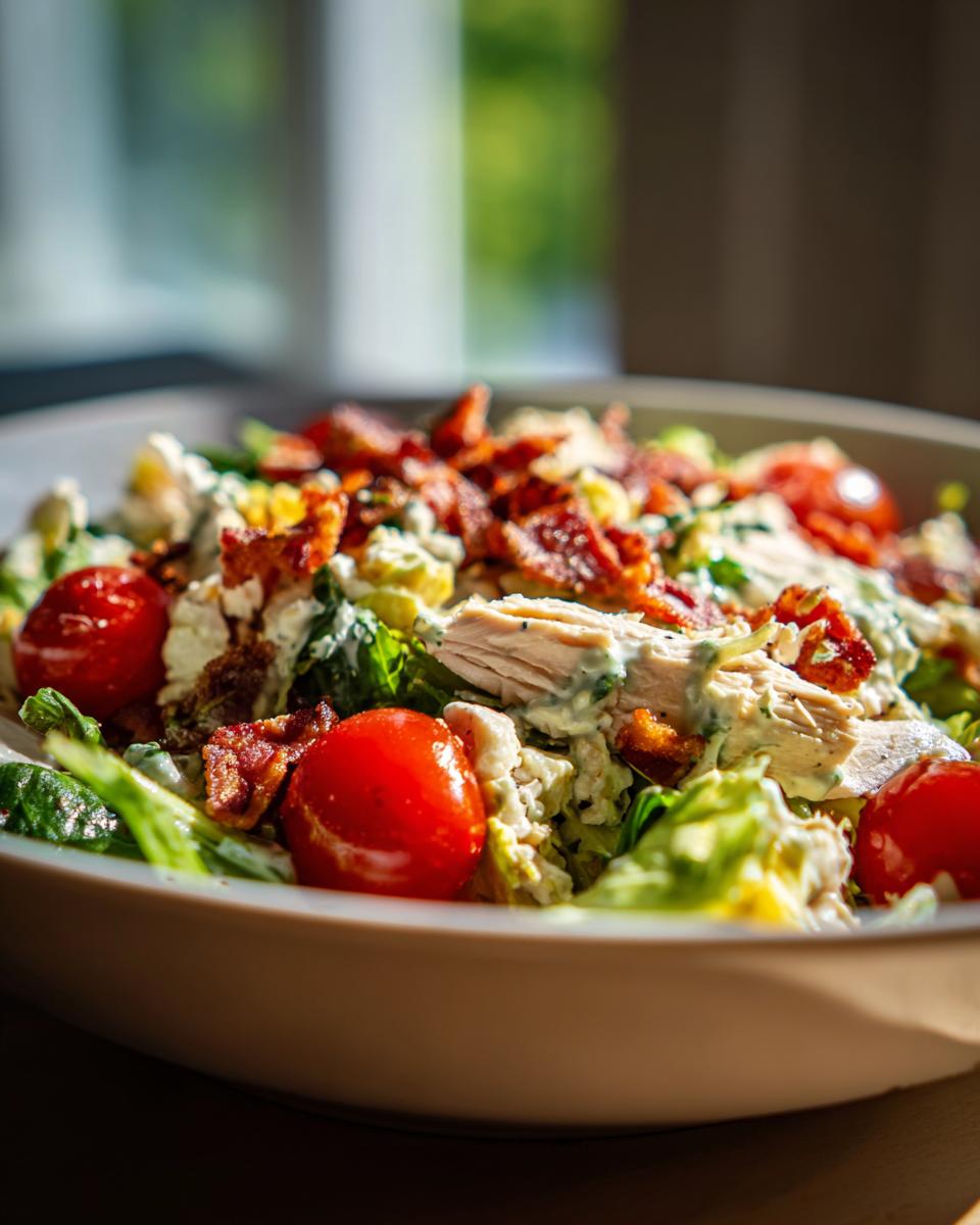 **Savory BLT Chicken Salad: 1 Delicious, Easy Recipe** 4 Savory BLT Chicken Salad | Healthy Salad Recipe - detail 1