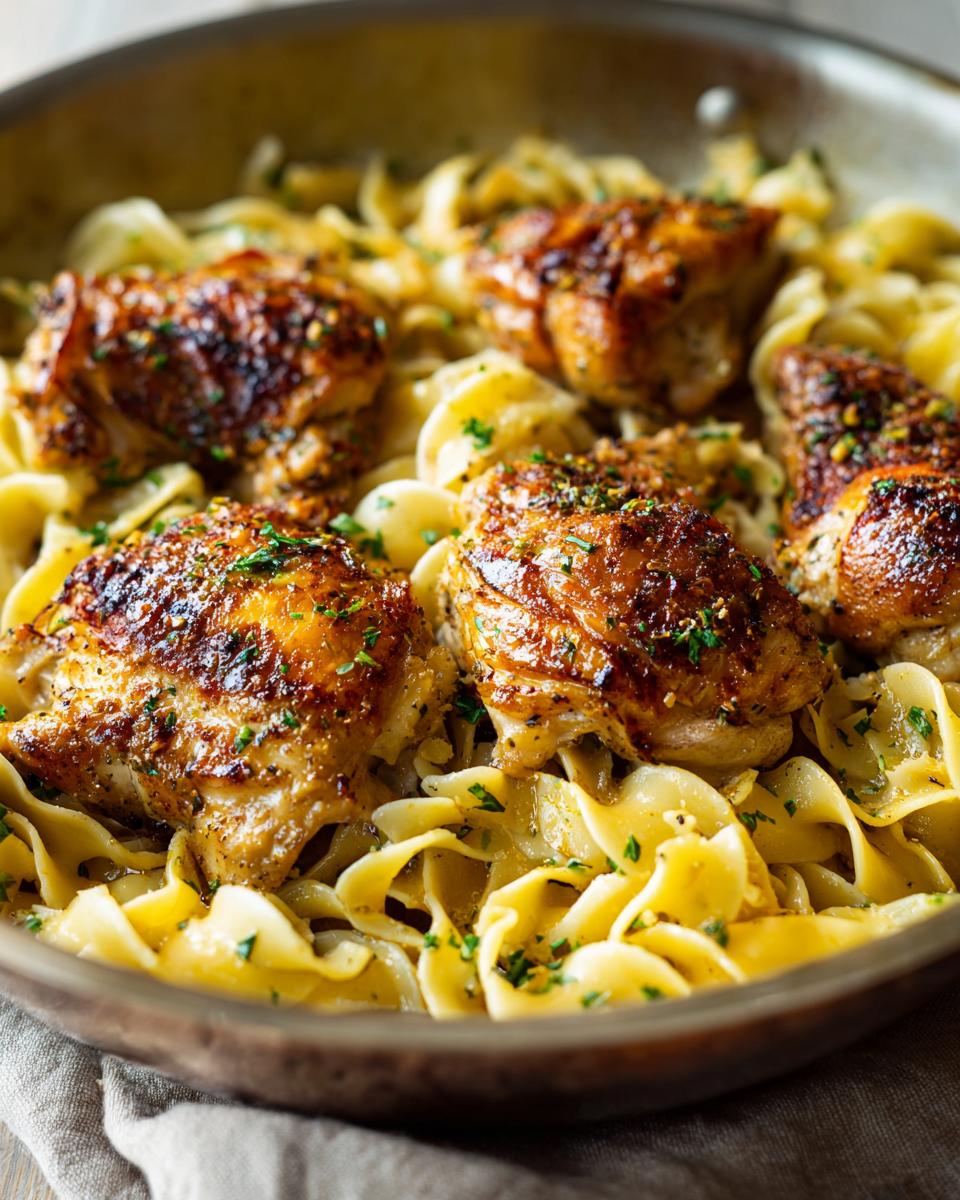 Savory One-Pan Chicken: 1 Easy Recipe To Love! 5 Savory One-Pan Chicken with Buttered Noodles - detail 2
