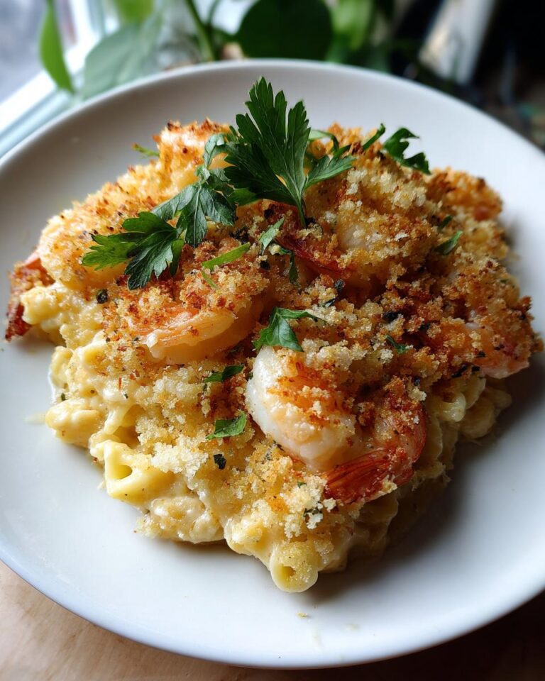 Shrimp Scampi Pasta Bake - An Organized Chaos