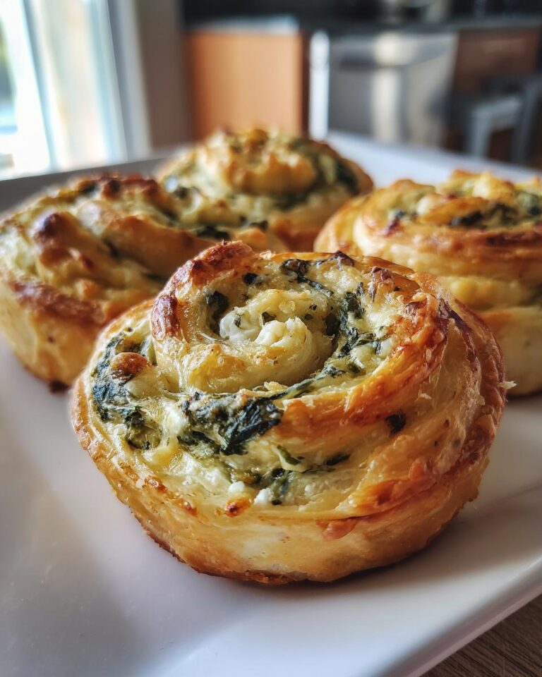 Spinach Artichoke Swirls