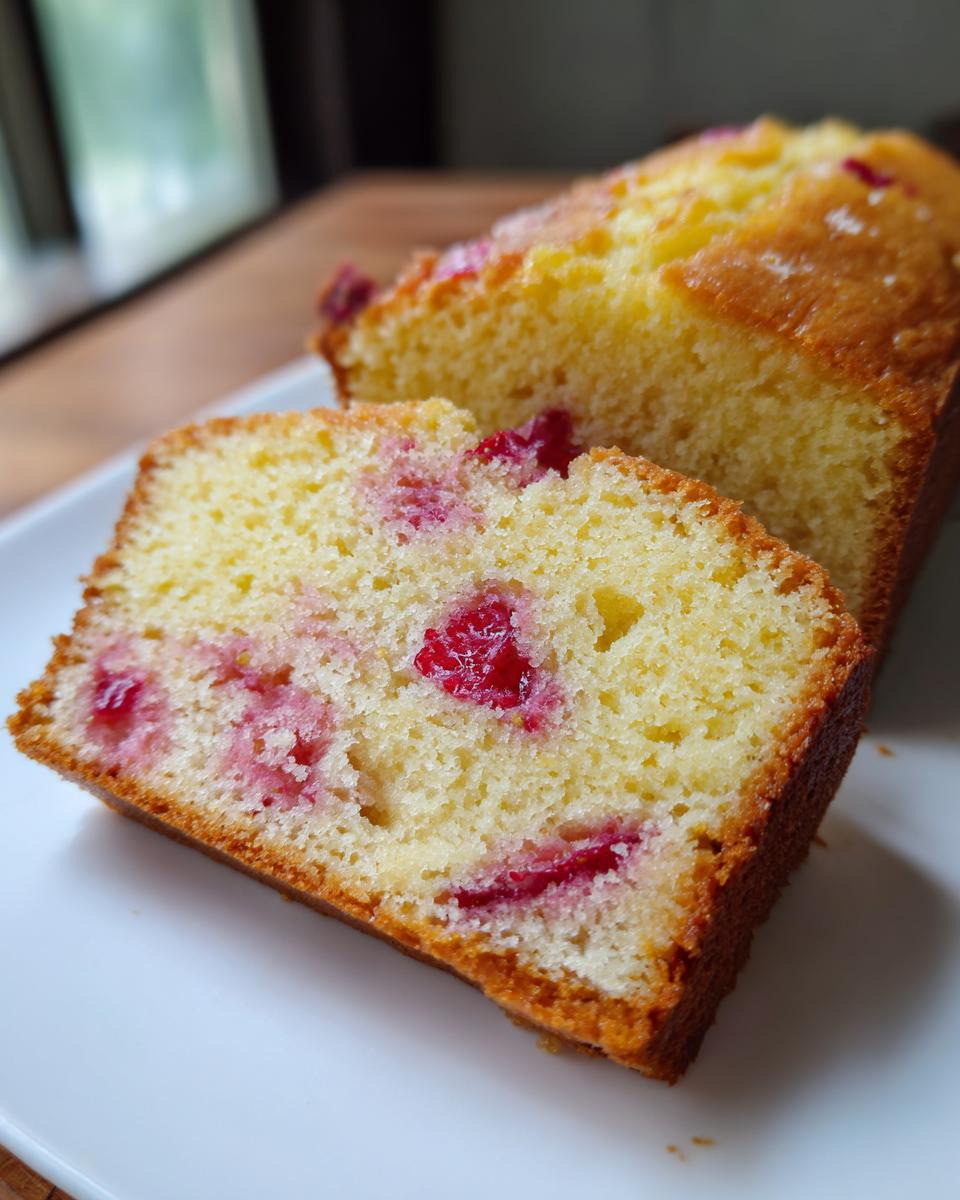Strawberry Pound Cake - detail 1