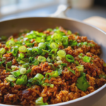 30 minute high protein ground turkey rice bowl easy