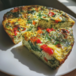 high protein pesto egg white frittata easy recipe